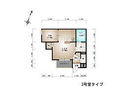 広島県広島市安佐南区長束西3丁目（賃貸アパート1LDK・2階・30.63㎡） その2