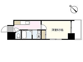 広島県広島市中区平野町（賃貸マンション1K・2階・29.41㎡） その2