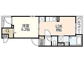 広島県広島市西区観音新町2丁目（賃貸アパート1LDK・1階・34.08㎡） その1