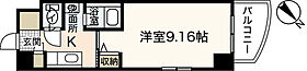 広島県広島市中区東平塚町（賃貸マンション1K・2階・27.90㎡） その1