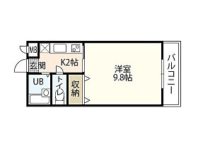 広島県広島市安芸区矢野西2丁目（賃貸マンション1K・2階・30.20㎡） その2