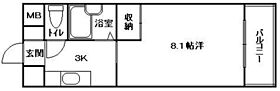 カーサ幸  ｜ 広島県安芸郡海田町幸町（賃貸マンション1K・3階・24.00㎡） その2