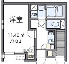 広島県広島市安芸区矢野西7丁目（賃貸アパート1K・1階・22.60㎡） その2