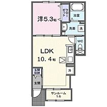 広島県広島市安芸区瀬野5丁目（賃貸アパート1LDK・1階・40.02㎡） その2