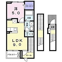 広島県広島市安芸区矢野東6丁目（賃貸アパート1LDK・3階・42.20㎡） その2