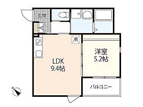 広島県広島市安芸区船越5丁目（賃貸アパート1LDK・2階・34.83㎡） その2