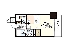 エネピア大手町 504 ｜ 広島県広島市中区大手町4丁目（賃貸マンション1R・5階・28.45㎡） その2