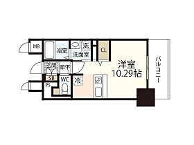 エネピア大手町 802 ｜ 広島県広島市中区大手町4丁目（賃貸マンション1R・8階・28.70㎡） その2