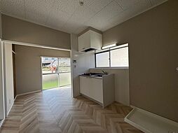 中野東一戸建 A棟 2DKのリビング/ダイニング