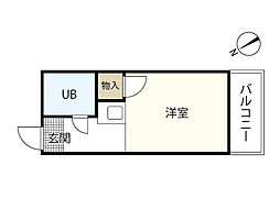間取図画像 ワンルーム