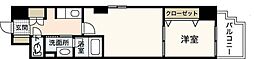 アルル国泰寺 6階1LDKの間取り