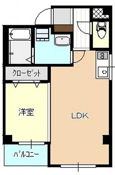 J・H的場 ｜広島県広島市南区的場町2丁目(賃貸マンション1LDK・6階・36.00㎡)の写真 その2