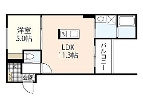 Lien翠  ｜ 広島県広島市南区翠4丁目（賃貸アパート1LDK・2階・37.72㎡） その2