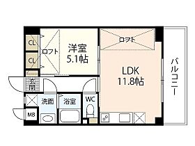 メゾン積  ｜ 広島県広島市西区井口2丁目（賃貸マンション1LDK・3階・40.70㎡） その2