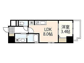 月光幟町壱番館  ｜ 広島県広島市中区幟町（賃貸マンション1LDK・4階・29.57㎡） その2