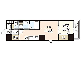 シエスタ河原町  ｜ 広島県広島市中区河原町（賃貸マンション1LDK・2階・37.35㎡） その2