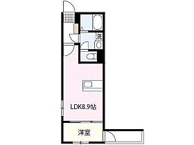 セブンプロート舟入幸町  ｜ 広島県広島市中区舟入幸町（賃貸アパート1LDK・3階・29.34㎡） その2