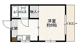 サンコーポ楠木  ｜ 広島県広島市西区楠木町3丁目（賃貸マンション1K・2階・19.53㎡） その2