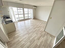 第2ビューハイツ 4階2LDKのリビング/ダイニング