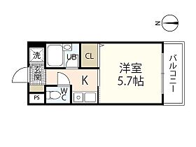 Mビル鈴が台  ｜ 広島県広島市西区井口鈴が台3丁目（賃貸マンション1K・2階・19.50㎡） その2