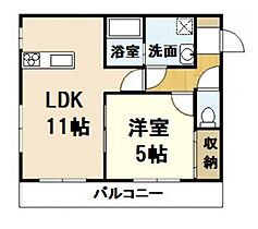 へーベルメゾン翠  ｜ 広島県広島市南区翠4丁目（賃貸マンション1LDK・2階・39.07㎡） その2