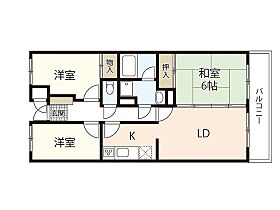 Casa&Michiroom己斐上  ｜ 広島県広島市西区己斐上2丁目（賃貸マンション3LDK・2階・58.00㎡） その2