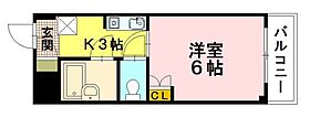 ダックビル  ｜ 広島県広島市南区大州4丁目（賃貸マンション1K・4階・20.00㎡） その2