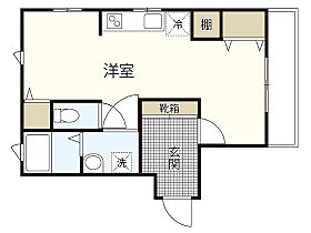 ファミーユ・Hana  ｜ 広島県広島市西区楠木町3丁目（賃貸アパート1R・3階・32.06㎡） その2