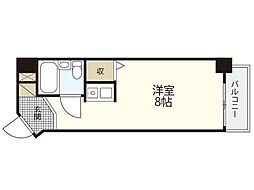 DICEビル大手町1 ワンルームの間取図画像
