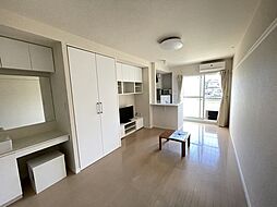 レオネクストサツキ荘 2階ワンルームのリビング/ダイニング