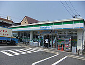 コンビニ「ファミリーマート広島皆実町店まで398ｍ」