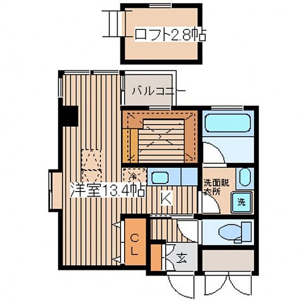 広島県広島市東区牛田中2丁目(賃貸マンション1R・5階・32.33㎡)の写真 その2