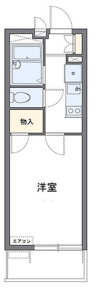 レオパレスコモディタ ｜広島県広島市中区吉島西1丁目(賃貸マンション1K・2階・20.81㎡)の写真 その2