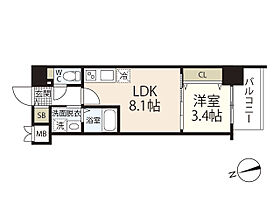 Ｓ－ＲＥＳＩＤＥＮＣＥ天満町ｂａｒｋ  ｜ 広島県広島市西区天満町（賃貸マンション1LDK・4階・29.87㎡） その2