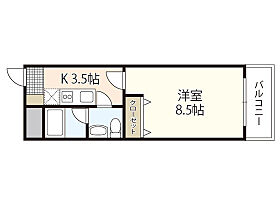 グレイス江波西  ｜ 広島県広島市中区江波西2丁目（賃貸アパート1K・3階・25.00㎡） その2