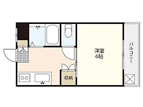 第1ガーデン  ｜ 広島県広島市南区大州2丁目（賃貸マンション1K・4階・21.00㎡） その2