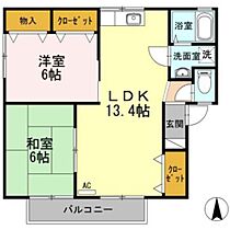 ゼフィランテス　C棟  ｜ 広島県広島市安芸区畑賀2丁目（賃貸アパート2LDK・2階・56.10㎡） その2