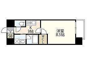 EIGHTVALLEY　CastleSide  ｜ 広島県広島市中区西白島町（賃貸マンション1K・11階・29.98㎡） その2