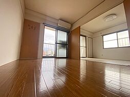 万田マンション 3階2DKのリビング/ダイニング