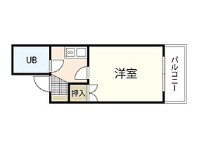 ジャルダン中山  ｜ 広島県広島市西区東観音町（賃貸アパート1K・5階・17.33㎡） その2