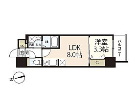 S-RESIDENCE広島駅clarity 1106 ｜ 広島県広島市東区光町1丁目（賃貸マンション1LDK・11階・29.84㎡） その2