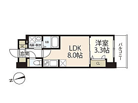 S-RESIDENCE広島駅clarity 902 ｜ 広島県広島市東区光町1丁目（賃貸マンション1LDK・9階・29.84㎡） その2