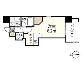 広島県広島市南区宇品御幸3丁目（賃貸マンション1K・7階・28.53㎡） その2