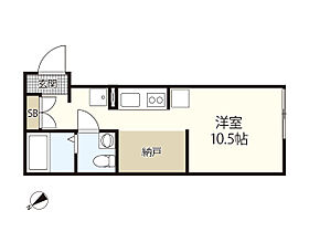 ＣＯＬＬＩＮＡ天応南  ｜ 広島県呉市天応南町（賃貸アパート1R・1階・23.52㎡） その2