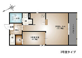 仮）REGALEST 観音町  ｜ 広島県広島市西区小河内町1丁目（賃貸アパート1LDK・1階・40.18㎡） その2