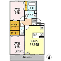 フリージア  ｜ 広島県東広島市西条町御薗宇（賃貸アパート2LDK・2階・58.07㎡） その2