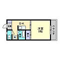 ヴィラ二葉の里2階4.5万円