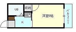 間取図画像 1K