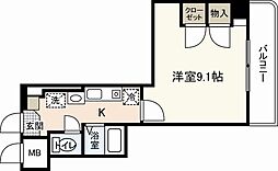 間取図画像 1K