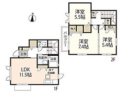 メゾン・高須台 3LDKの間取図画像